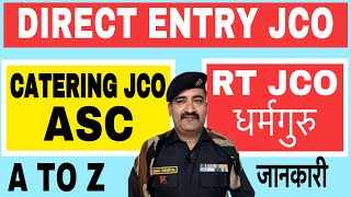 RT JCO  ASC catering Jco  Indian army jco bharti 2024 [upl. by Ennaul]