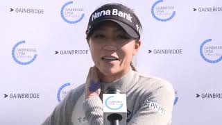 Lydia Ko 2022 GainBridge LPGA at Boca Rio Saturday Interview [upl. by Idalla]