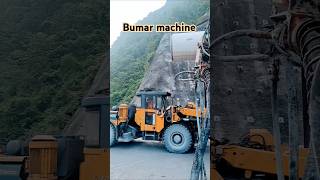 Bumar machine in underground construction youtube excavator tata music remix [upl. by Ayocat]