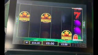 Bookies slots  £100 vs quotBig Bonusquot gameplay bonus etc £2 stake [upl. by Ilagam]