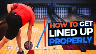 Pro Bowling Targeting Tip Get Lined Up Properly for Higher Scores [upl. by Elbam807]