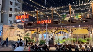 Haveli Restaurant Review Bonefire Steak Best Chicken Steak Continental Food in Karachi [upl. by Vevine]