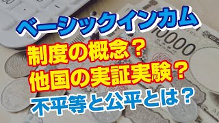 【ベーシックインカムの基本】議論の前に知るべき制度設計の根幹や他国の実験結果、更には類似制度の効果について。 ベーシックインカム 給付金 政策 [upl. by Akiehsat]