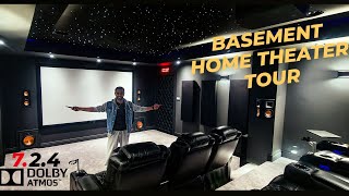 My Amazing 724 Dolby Atmos 4K Home Theater Tour  2023  Complete Guide on How to Build and Finish [upl. by Enyleuqcaj]