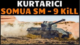 WoT  Kurtarıcı  Somua SM 9 Kill [upl. by Werdn]