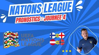 Pronostics Ligue des Nations  Journée 4  Finlande Angleterre  Autriche Norvege etc [upl. by Eeramit424]