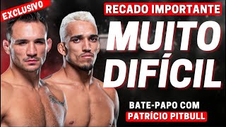 EXCLUSIVO PATRÍCIO PITBULL ALERTA CHARLES DO BRONX SOBRE CINTURÃO DO UFC ‘CHANDLER TEM VANTAGEM’ [upl. by Arluene]