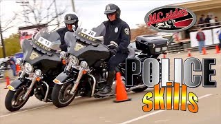 Police Motorcycle  Motor Cops Own Skills Course  MCrider [upl. by Anatol]