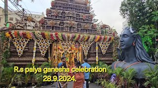 Ramaswamy palya pallaki 2024 kammanahalli  R S palya car festival 2024Ganeshacelebrationfestival [upl. by Eimmak970]