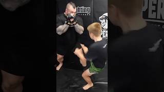 Eddie Hall DESTROYED by 9 Year Old in MMA [upl. by Northey]