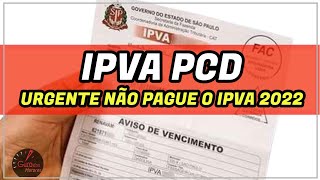 NÃO PAGUE O IPVA PCD 2022 ATENÇÃO PARA QUEM TEM CHEVROLET TRACKER [upl. by Ayres]