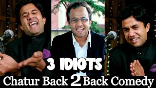 चतुर का चमत्कार  3 Idiots Omi Vaidya Back 2 Back Comedy Scene  जबरदस्त कॉमेडी सीन [upl. by Fedak922]