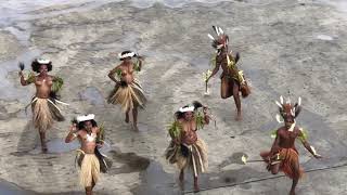 Melanesian dancers in Alotau Papua New Guinea [upl. by Musetta]