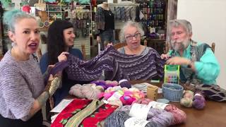 The Knitting Tree LA video podcast 5 Featuring Sweet Nesting Yarn [upl. by Gilberto]