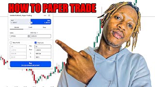 How To PAPER TRADE On TradingView Full Beginner Guide [upl. by Einnij]