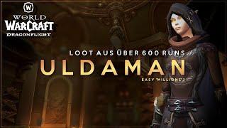 Die großen Millionen Loot aus über 600 Runs Uldaman  WoW Gold Guide [upl. by Wolf819]