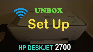 Unbox amp Set Up HP Deskjet 2700 Printer Series Review [upl. by Yajet]