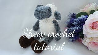 HOW TO CROCHET SHEEP [upl. by Grant]