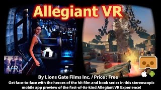 The Divergent Series Allegiant VR for Google Cardboard Android amp iOS [upl. by Snoddy]