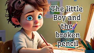 Story the little boy and the broken pencil  fun moral story [upl. by Schnabel574]