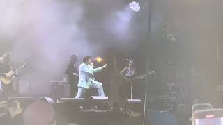 Rick Astley amp Blossoms Panic Live 4k Glastonbury Festival 24062023 [upl. by Leirza]