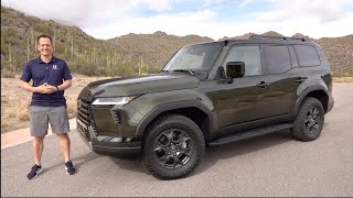 Is the 2024 Lexus GX 550 Overtrail a BETTER luxury SUV than a Land Rover Defender [upl. by Elfreda]