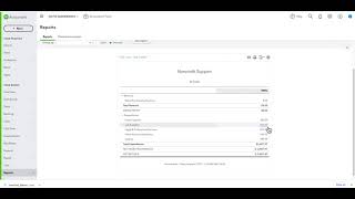 Reimbursable Grants recorded as projects in QBO [upl. by Ecirum220]