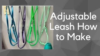 Lets Make an Etsy Order 3 Adjustable Biothane Leashes Waterproof Dog Leash Creation How to Make [upl. by Kablesh]