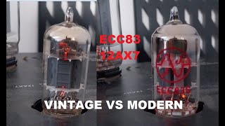 Tube Sound Comparison  ECC8312AX7 Modern VS Vintage  JJ vs Philips [upl. by Peace803]