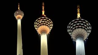 KL Tower Jalur Gemilang Song [upl. by Brest943]