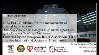 Análisis 2023 Guidelines the management of arterial hypertension European Society of Hypertension [upl. by Hiroshi616]