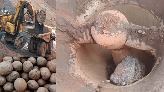 Complete process of iron ore mining and processing of high grade iron ore to making pellets amp sponge [upl. by Suryc823]