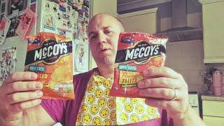 NEW  LIMITED EDITION McCoys  American Grilled Cheese amp Flamin Fajita [upl. by Lola]