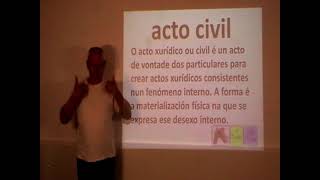 014 Acto civil [upl. by Ahselef]