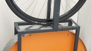 Specialized SWorks Mondo 2Bliss Ready T2T5 35 mm Rolling Resistance Test spin up video [upl. by Savick]