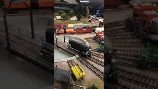 Fun with a Railroad Turntable in HO scale shorts [upl. by Wandie]