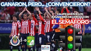 CALIFICAMOS A LOS JUGADORES DE CHIVAS VS LEÓN  ¿LOS CONVENCIÓ EL EQUIPO [upl. by Paddy485]