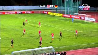 Algarve Cup 2014 Deutschland Norwegen 2 Halbzeit [upl. by Chaffee470]