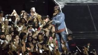 HD AUGUST ALSINA  NUMB PARIS BERCY One Hell of a Night Tour  Chris Brown PRE SHOW [upl. by Marlon364]