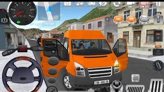 Minibus Simulator Vietnam 2024 Real City Bus Driving Minibus Game  Bus Game Android Gameplay [upl. by Annatsirhc]