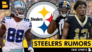 Steelers WR Targets If They DON’T Land Brandon Aiyuk Ft CeeDee Lamb Michael Thomas  Steelers News [upl. by Euqinue257]