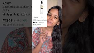 Snail mucin review skincare snailmucin [upl. by Venetis]