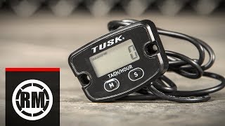 How To Install a Tusk TachHour Meter on a Dirt Bike [upl. by Cohdwell]