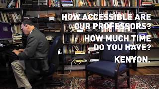 Kenyon College How Accessible are Our Professors [upl. by Siblee]