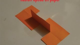 Ilusion Optica en papel [upl. by Aidnama401]