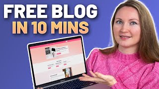 How to Start a FREE BLOG Website and Earn Money Online in 2024 Free Podia Blog Tutorial [upl. by Marguerie]