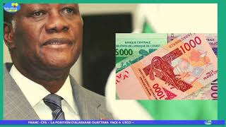 Afrique  ALassane Ouattara se prononce sur lECO la monnaie ouest africaine [upl. by Gertruda]