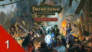 Mansion Attack  Pathfinder Kingmaker Enhanced Edition  Lets Play  1 [upl. by Gorman346]