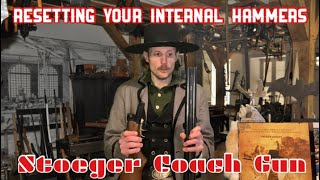 How to Reset the Internal Hammers on Your Stoeger Shotgun  Coach Gun [upl. by Nishom]