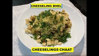 Cheeseling Bhel I Cheeselings Chaat I Chatpata Starter I Vid 384 I [upl. by Hardie]